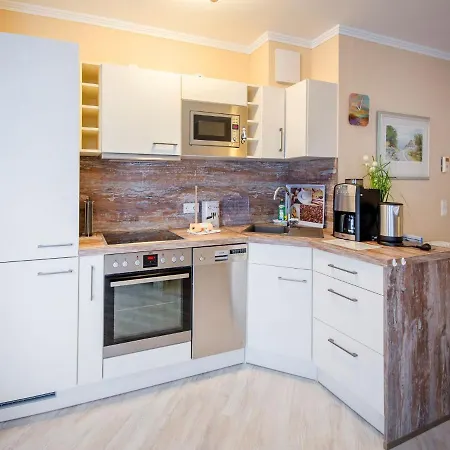 Duenenpark - Komfortplus Mit 1 Schlafzimmer Und Terrasse Im Erdgeschoss 165 * Binz